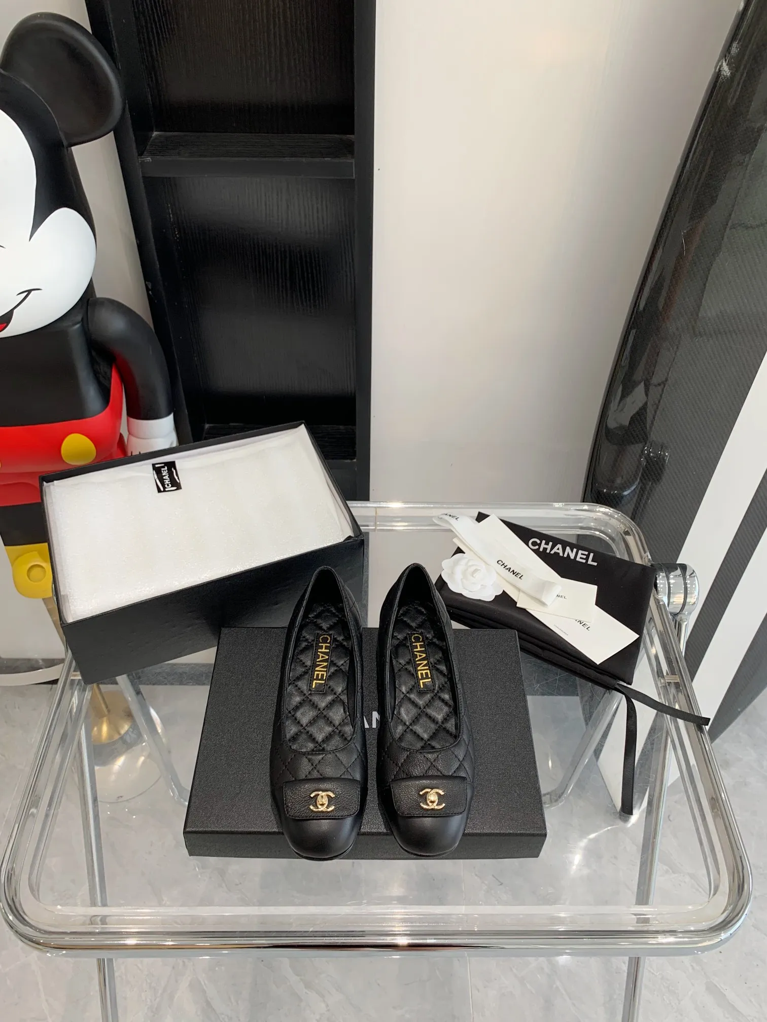 👟👟Ex-factory price👟👟Ex-factory price 440👟👟 Top version Chanel 2021 new model, classic double C buckle, relatively pointed toe, not losing aura, super atmospheric, original version shipped one to one, size 35-40.